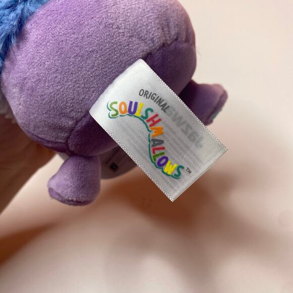 Valentines Squishmallow Eden the Bigfoot Clip 3.5” - Picture 8 of 9